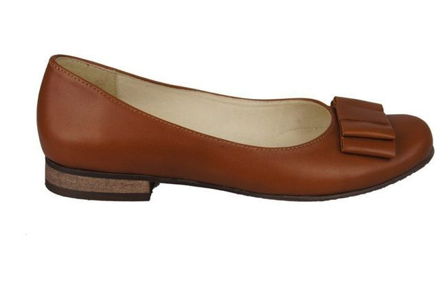Damen Ballerinas Naturleder Rot 702 ElitaBut