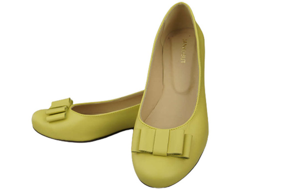 Damen Ballerinas Naturleder Lemon 702 ElitaBut