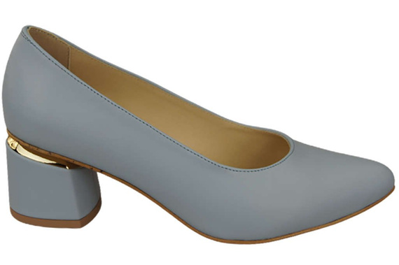 Damenschuhe Pumps Hellblau Naturleder 143 ElitaBut