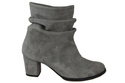 Damenschuhe Stiefeletten, Naturleder, Grau 986 ElitaBut