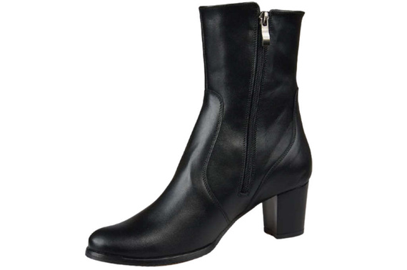 Damenstiefel, Warm, Naturleder, Schwarz 882 Z ElitaBut