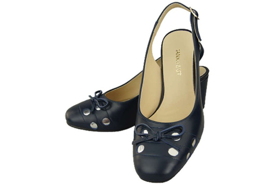 Damenschuhe Sandalen Marineblau Naturleder 167 ElitaBut