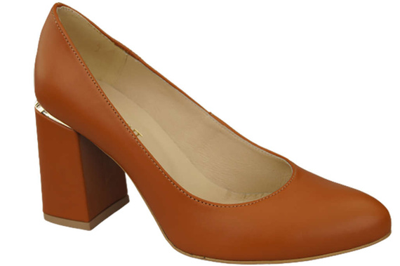 Damenschuhe Rote Pumps, Naturleder 179 ElitaBut