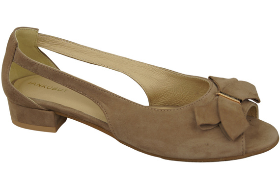 Schuhe Damensandalen Cappuccino Dunkles Naturleder Wildleder 994 Kombination aus Stil und Komfort ElitaBut