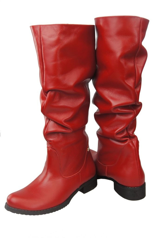 Schuhe Damenstiefel, Stiefel, Naturleder 123 Red ElitaBut