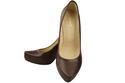Damen Footwear Schokolade Stiletto Pumps Naturleder 205 ElitaBut