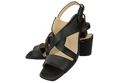 Damenschuhe Sandalen Schwarz Naturleder 149 ElitaBut