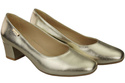 Damenschuhe Pumps Naturleder 172 Gold ElitaBut