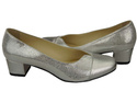 Damenschuhe Pumps Naturleder 164 Silber ElitaBut