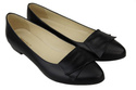 Damenschuhe Ballerinas Schwarz, Naturleder 988 ElitaBut