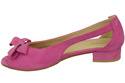 Schuhe Damensandalen Fuchsia Naturleder Wildleder 994 Kombination aus Stil und Komfort ElitaBut