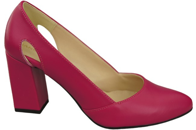 Damenschuhe Pumps Lila Naturleder 184 ElitaBut