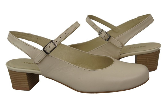 Damenschuhe Sandale Beige Naturleder 108 ElitaBut