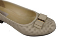 Damen Ballerinas, Naturleder, Beige 859 ElitaBut