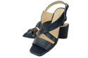Damenschuhe Sandalen Marineblau Naturleder 149 ElitaBut