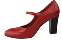 Damenschuhe Pumps, Naturleder, Rot 958 ElitaBut