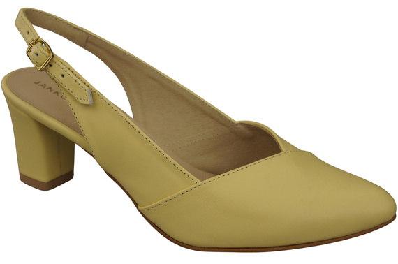 Damen Footwear Banane Stiletto Sandalen Natural Leder 217 ElitaBut