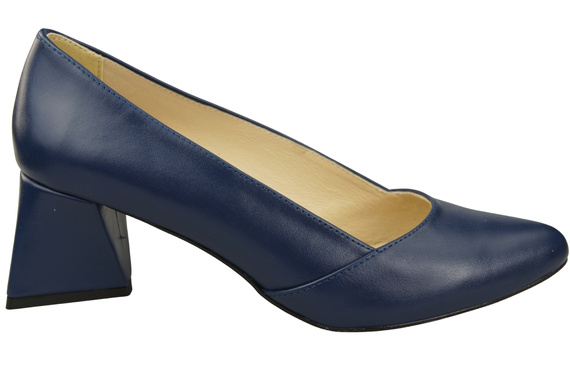 Damen Pumps Beige Echtleder Spitz Zehen Absatz ElitaBut 221