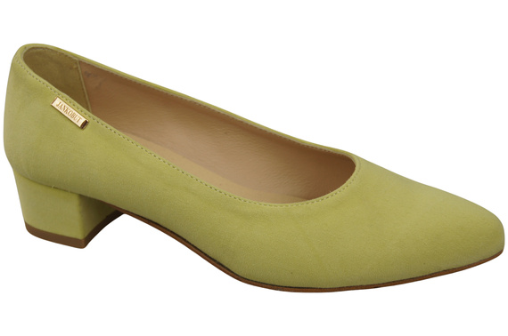 Bequeme Damen-Schuhe Banane aus echtem Veloursleder 220 Z ElitaBut