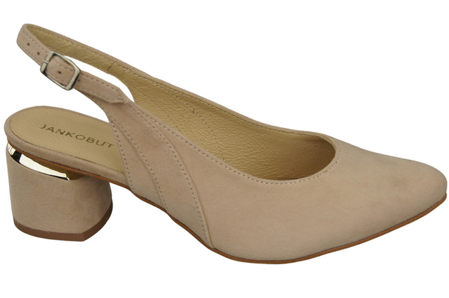 Damensandalen aus natürlichem Wildleder in Puderrosa, Eleganz und Komfort 196 von ElitaBut