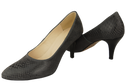 Damenschuhe Pumps Graues Schlangenmotiv Naturleder 150 ElitaBut