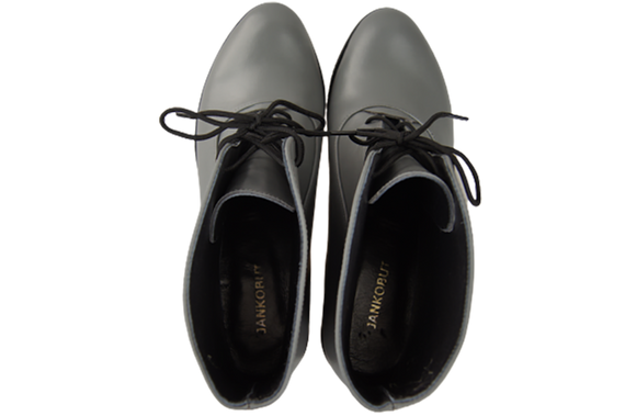 Damenschuhe Frühling/Herbst Naturleder Grau 155 L ElitaBut