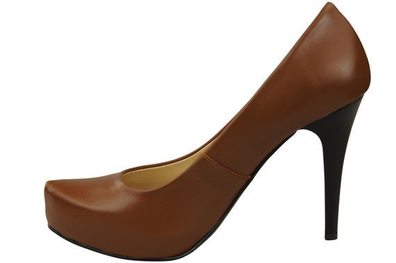 Damen Footwear Braun Stiletto Pumps Naturleder 205 ElitaBut
