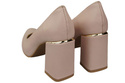 Damenschuhe Pumps Rosa Puder Naturleder 179 ElitaBut