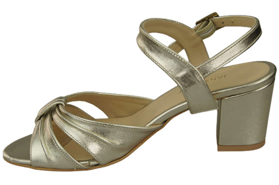 Damenschuhe Sandalen Gold Naturleder 168 ElitaBut