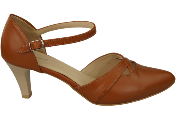 Damenschuhe Sandalen Rot Naturleder 151 ElitaBut