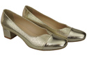 Damenschuhe Pumps Naturleder 164 Gold ElitaBut