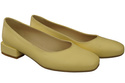 Bequeme Frauen Schuhe Banane Flats Natural Leder 204 ElitaBut