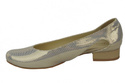 Damen Ballerinas Gold, Naturleder 103 ElitaBut