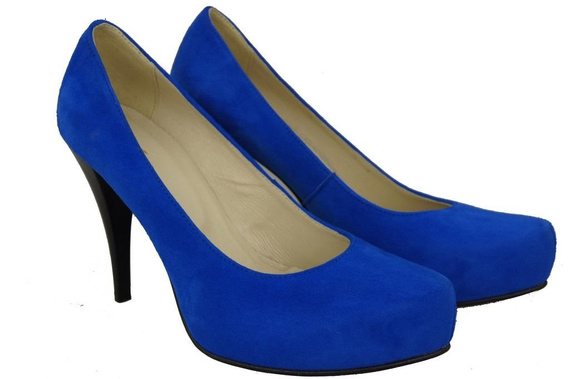 Damenschuhe Azure Pumps Natürliches Wildleder 644 ElitaBut