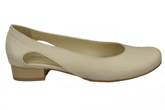 Damen Ballerinas Beige Naturleder 103 ElitaBut