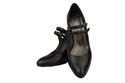 Damenschuhe Pumps Schwarz Naturleder 105 ElitaBut