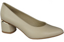 Damenschuhe Pumps Beige, Naturleder 143 ElitaBut
