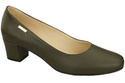 Damenschuhe Pumps Naturleder 172 Olive ElitaBut