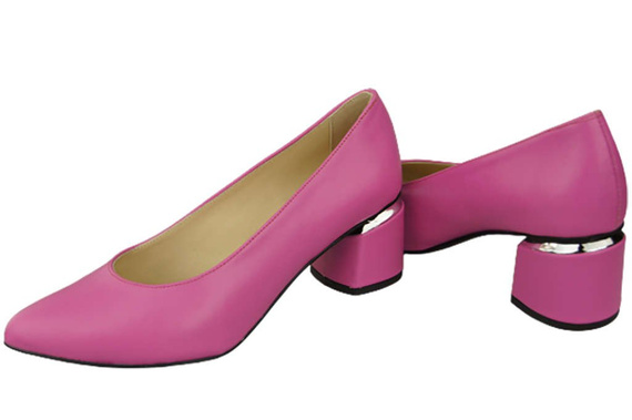 Damenschuhe Pumps Fuchsia Naturleder 143 ElitaBut