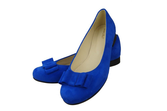 Damenschuhe Ballerinas Azure Naturleder Wildleder 126 ElitaBut