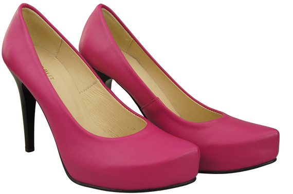 Damen Footwear Purpurfarbig Stiletto Pumps Naturleder 205 ElitaBut