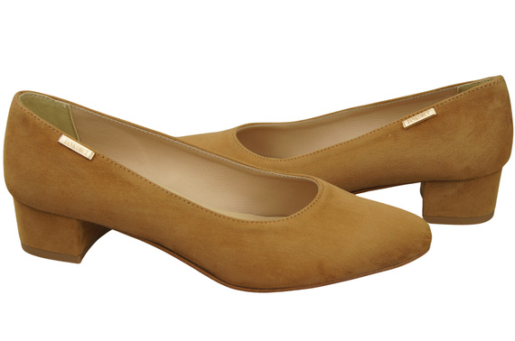 Bequeme Damen-Schuhe Rotes aus echtem Veloursleder 220 Z ElitaBut