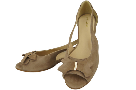 Schuhe Damensandalen Cappuccino Dunkles Naturleder Wildleder 994 Kombination aus Stil und Komfort ElitaBut