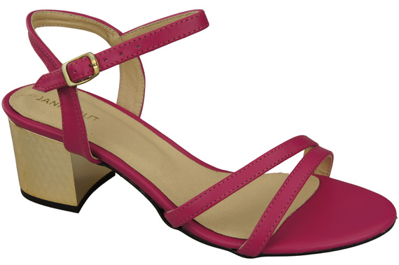 Damenschuhe Lila Naturleder 197 Sandalen, die den Fuß sinnlich enthüllen ElitaBut