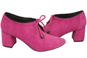 Damenschuhe Fuchsia-Schuhe Natursamtleder 183 ElitaBut