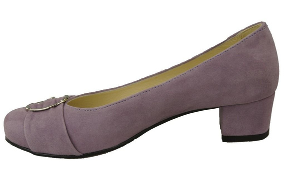 Damenschuhe Lila Naturleder Wildleder 135 ElitaBut