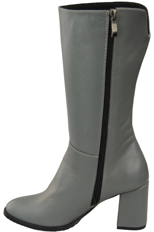 Footwear Damen-Halbstiefel, Naturleder, Grau 189 ElitaBut