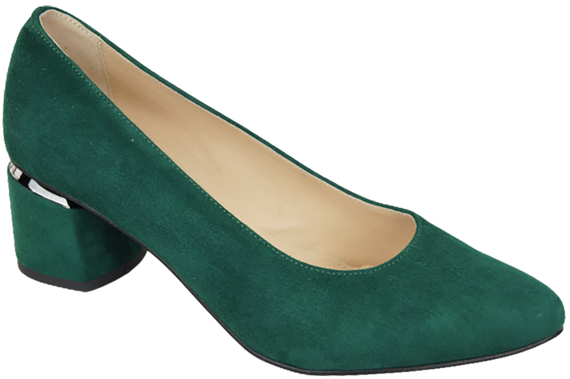 Damenschuhe Malachit-Pumps Natürliches Wildleder 143 Von ElitaBut