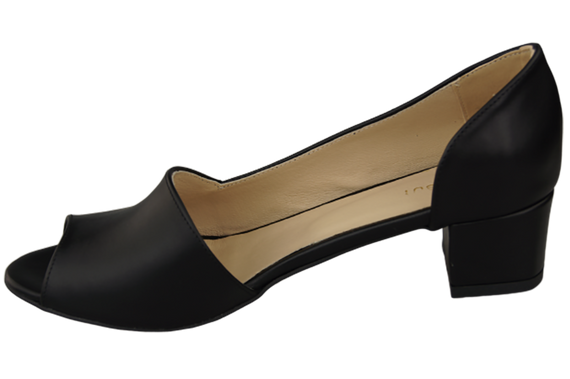 Damenschuhe Sandalen Schwarz Naturleder 147 ElitaBut