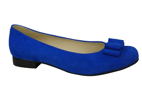 Damenschuhe Ballerinas Azure Naturleder Wildleder 126 ElitaBut